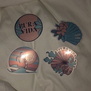 Puravida stickers (4)
